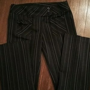 Pin stripe dress pants